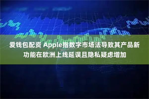 爱钱包配资 Apple指数字市场法导致其产品新功能在欧洲上线延误且隐私疑虑增加